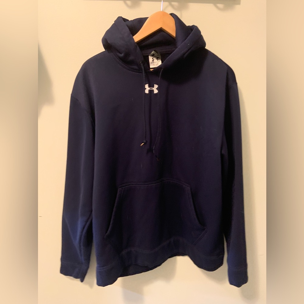 Under Armour size medium hoodie - Navy Blue